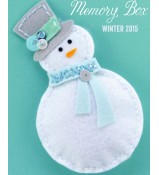 Memory Box Plush Bundled snowman die set